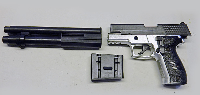 Faux jouet en plastique à l'échelle 1911, pistolet grandeur nature,  accessoire de Cosplay -  France