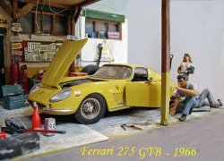 Diorama Ferrari 275 GTB 