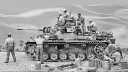Panzer III Ausf M - Cyrénaïque 1941