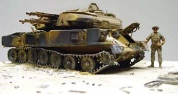 Shilka-23-4M - Golfe 1991 - échelle 1/35 ème