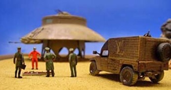 Soucoupe "INGSOC" -échelle 1/72 ème -