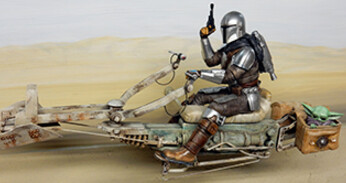 Speedbike - The Mandalorian - 1/10 scale