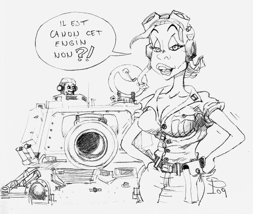"Il est "canon", cet engin, non ?"