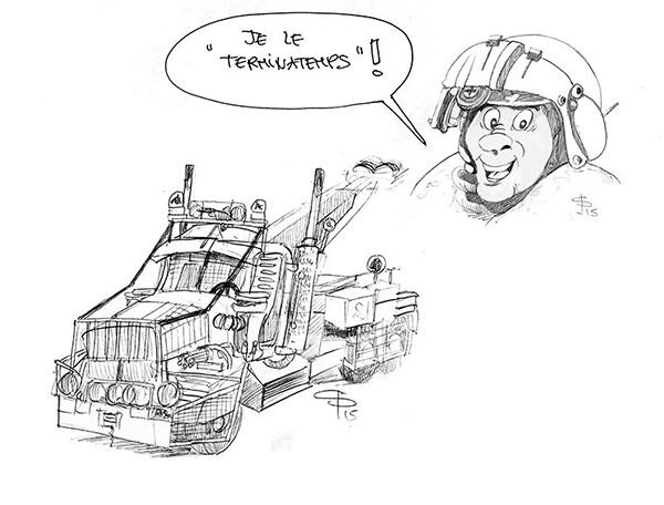 "Je le Terminatemps ! "