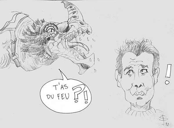 "T'as du feu ?"