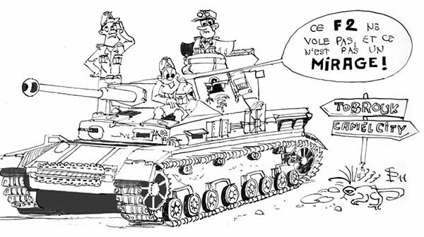 “This F2 doesn't fly, and it's not a Mirage!”