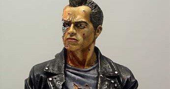 Buste T800 - Terminator - échelle 1/8ème