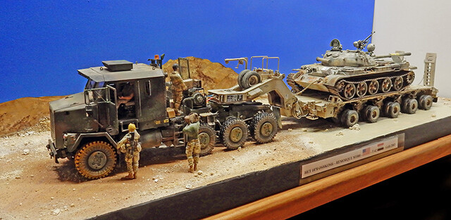 Oshkosh M1070 & remorque M1000