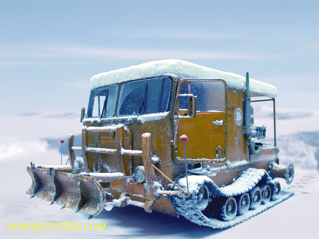 Tracteur "Morse" - Antarctique